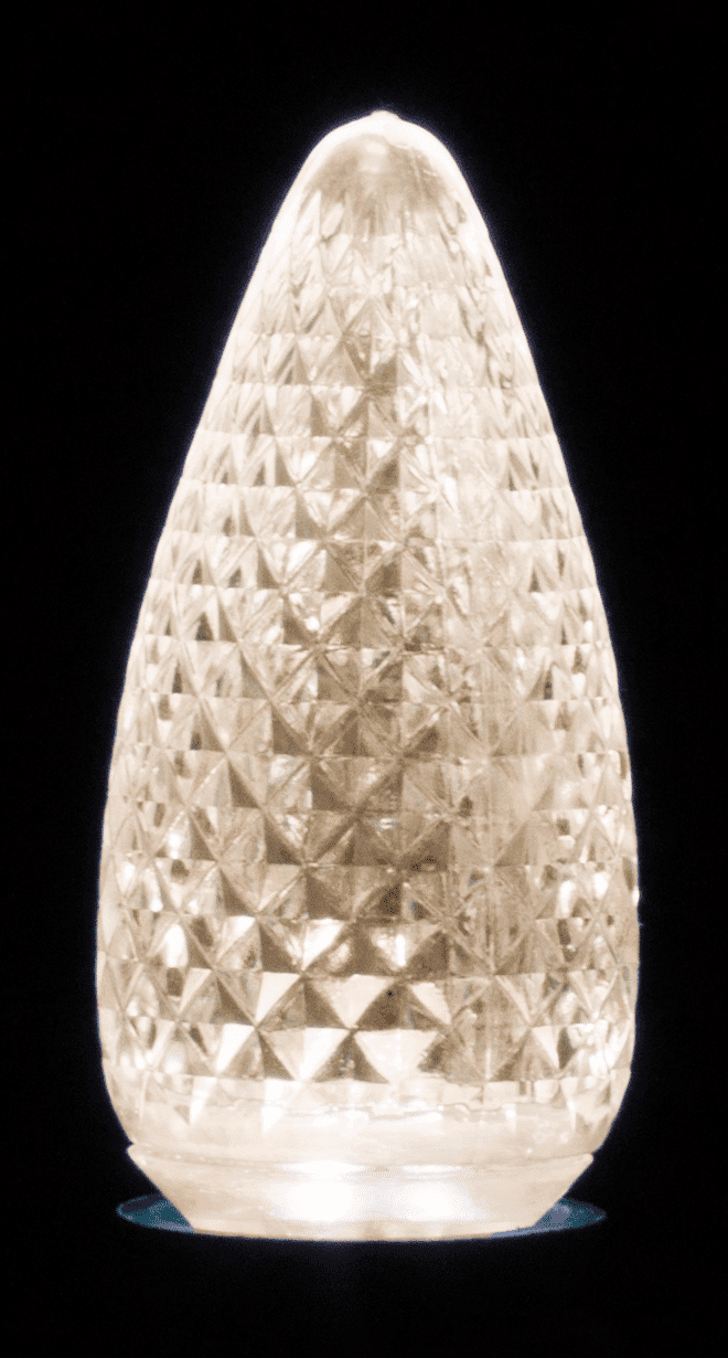 C9 Faceted LED Bulb – Sun Warm White