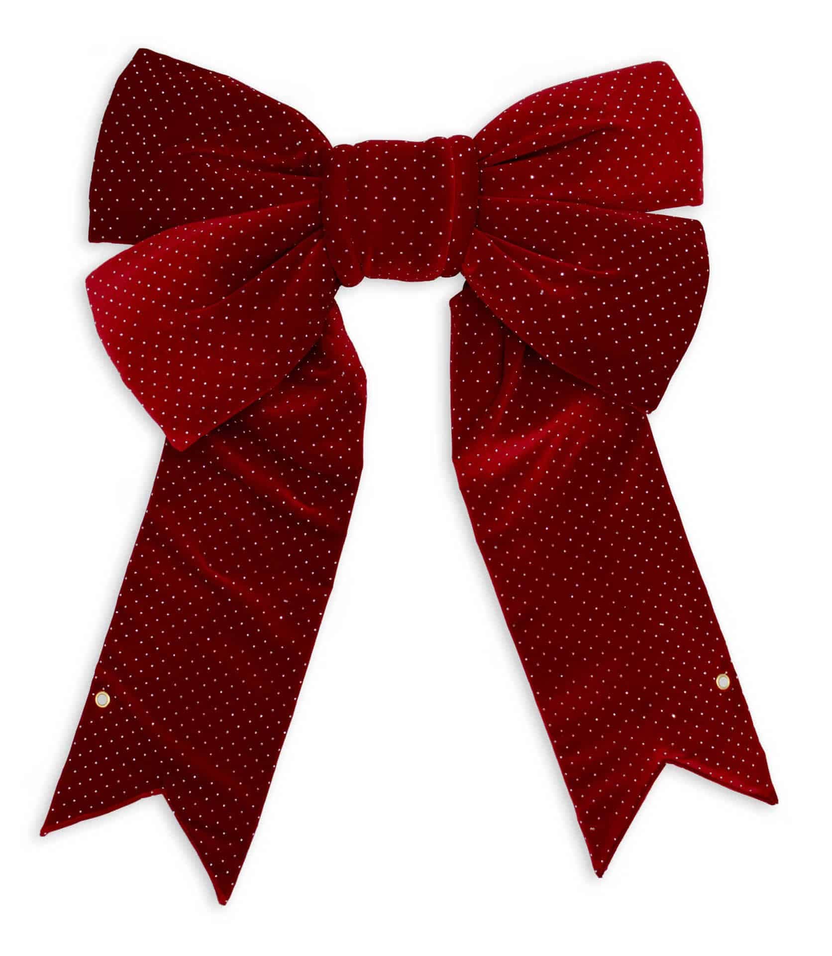 18″ Diamond Velour Bow