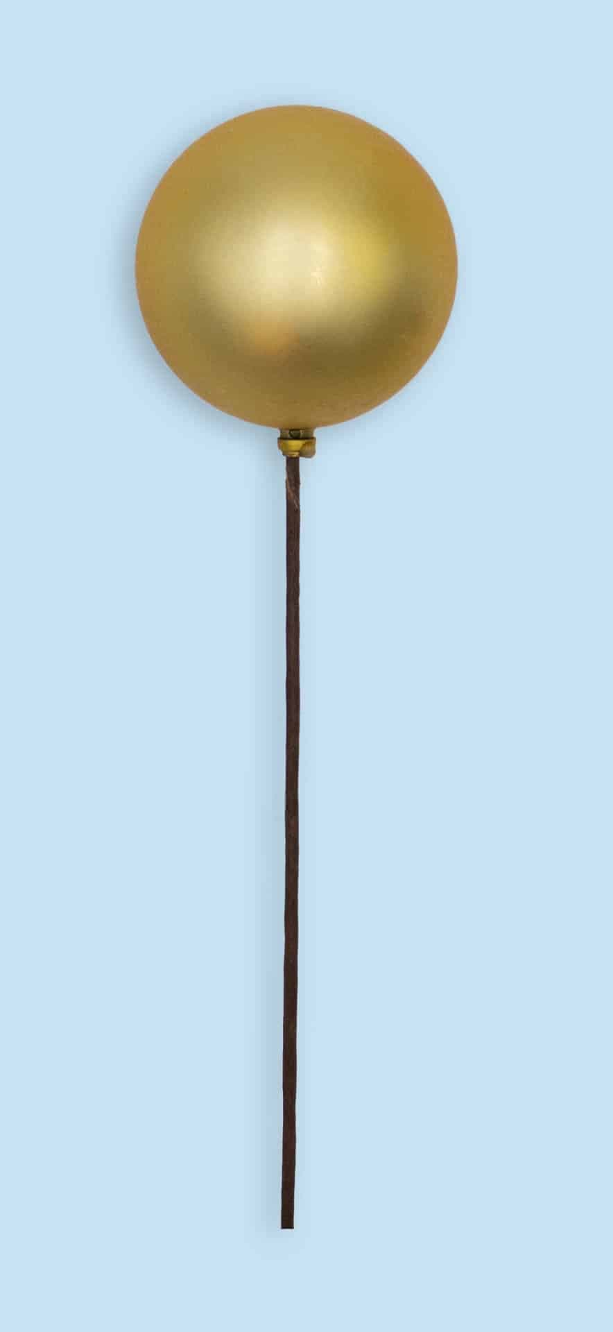 80mm Gold Matte Ball Pick