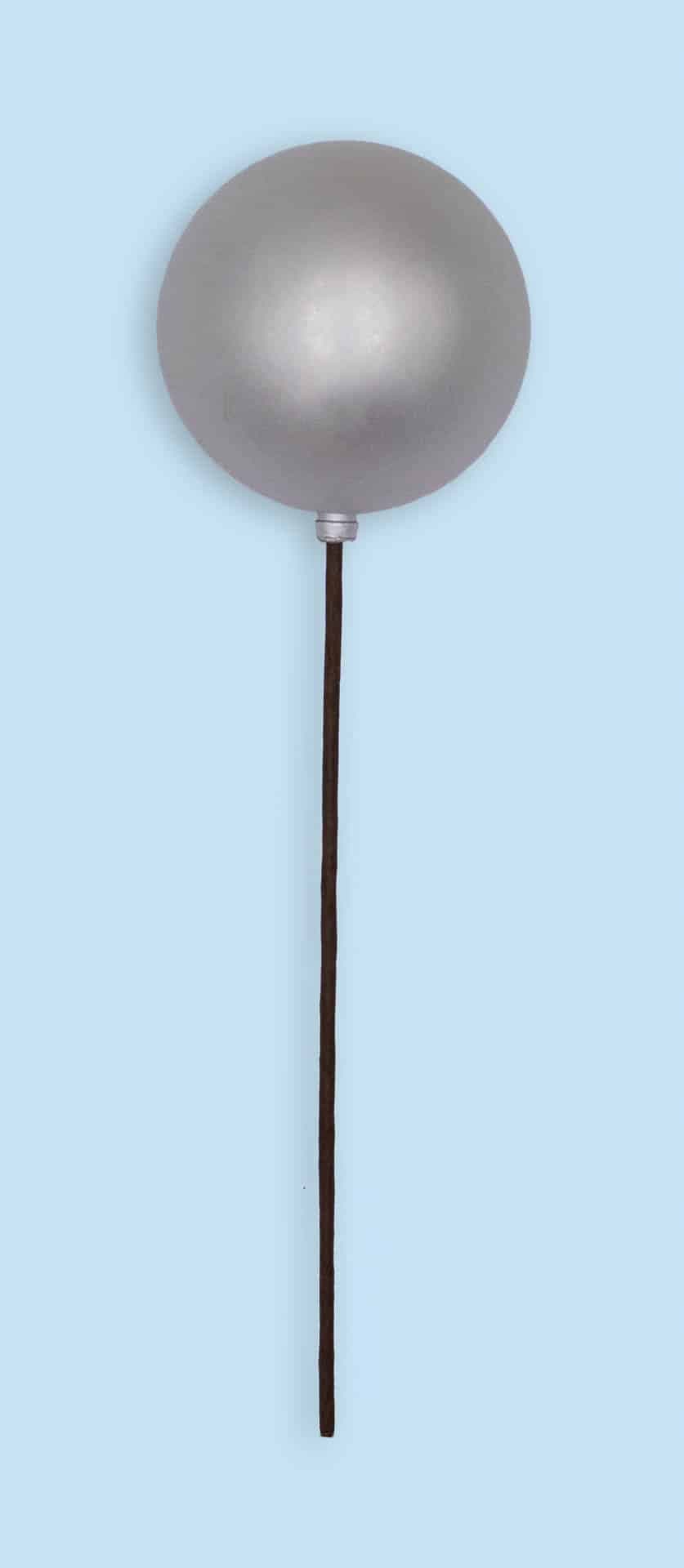 80mm Silver Matte Ball Pick