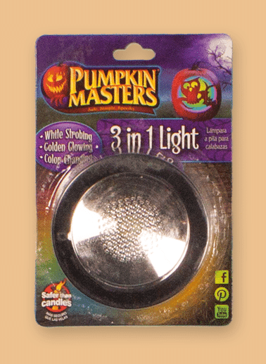 Pumpkin Masters 3 In 1 Light