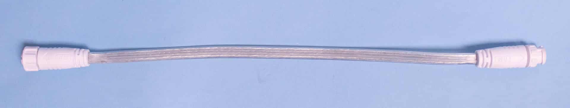 1′ 4 Pin Spacer Cable – Clear Wire