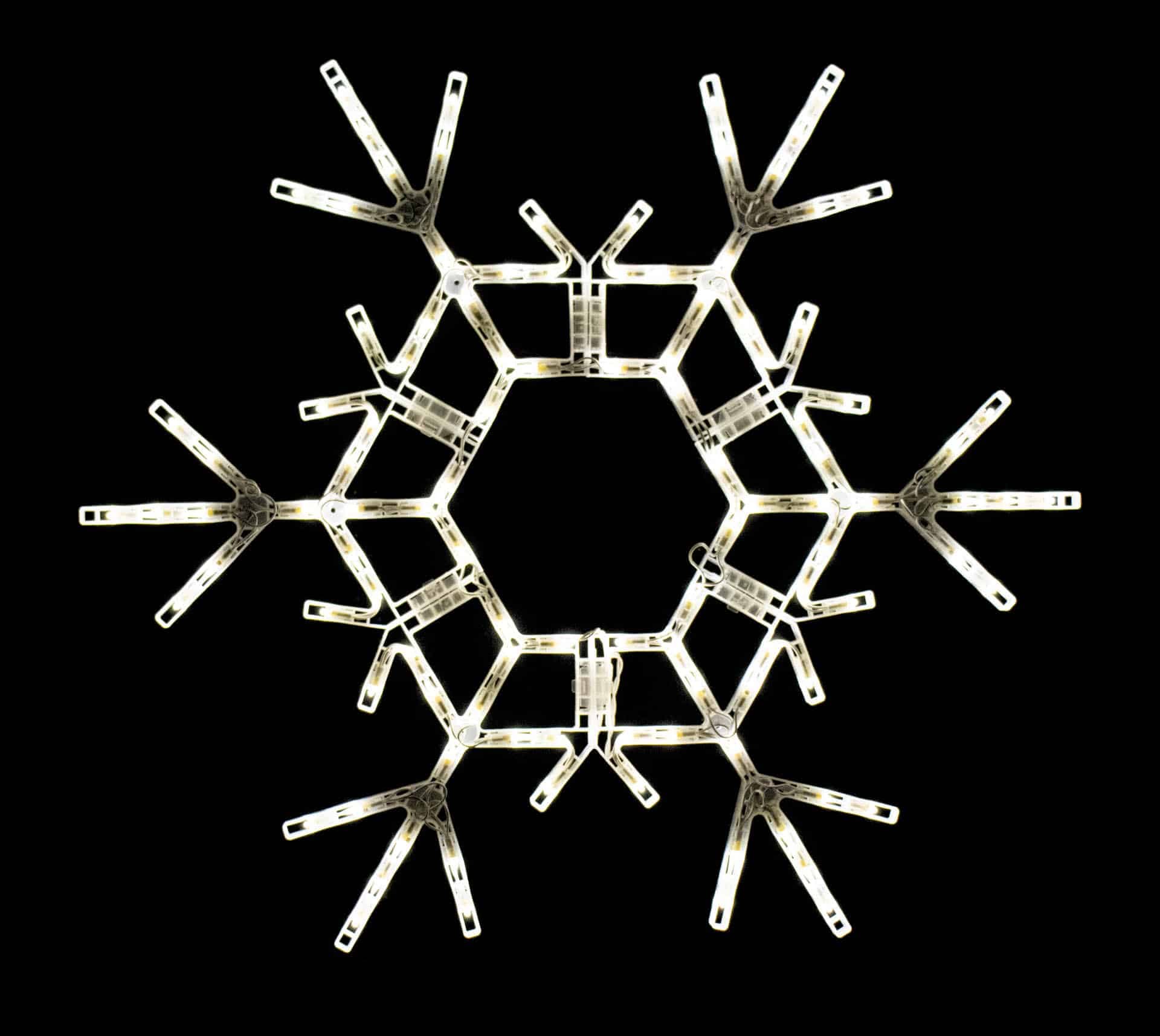 Plastic Foldable Snowflake