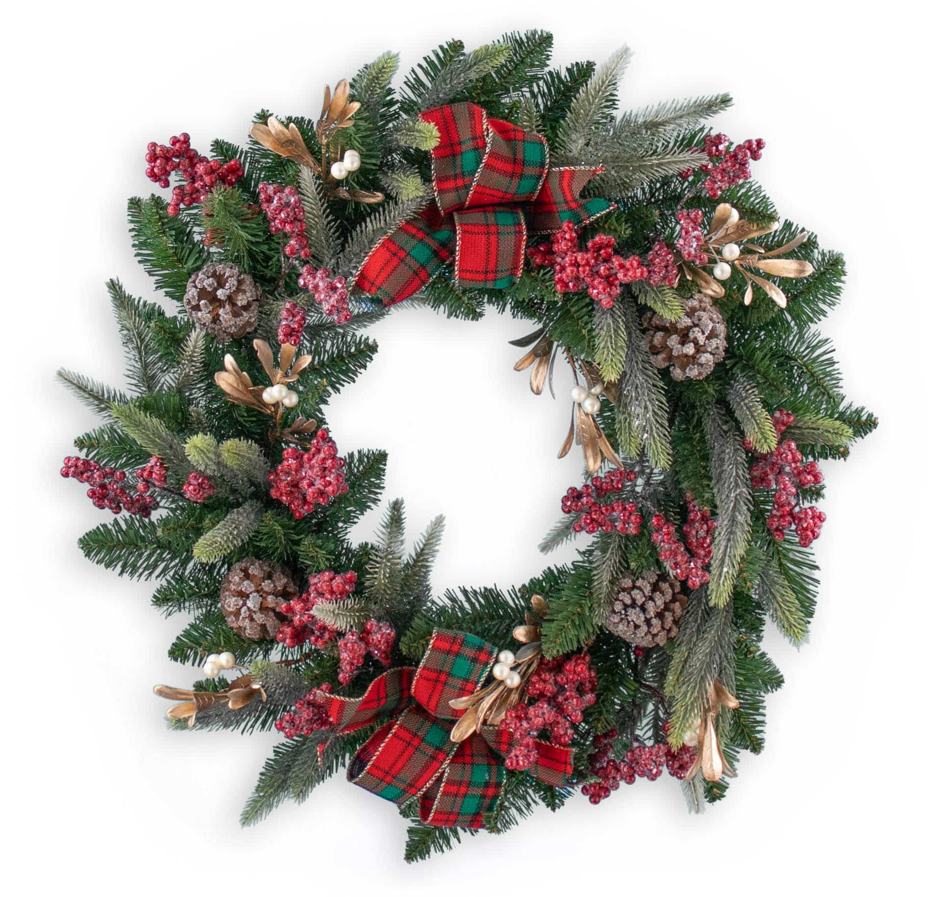 24″ PE/PVC Wreath