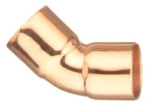 7/8C45 – REFRIGERATION COPPER FITTING (7/8″ 45° ELBOW, LONG RADIUS)