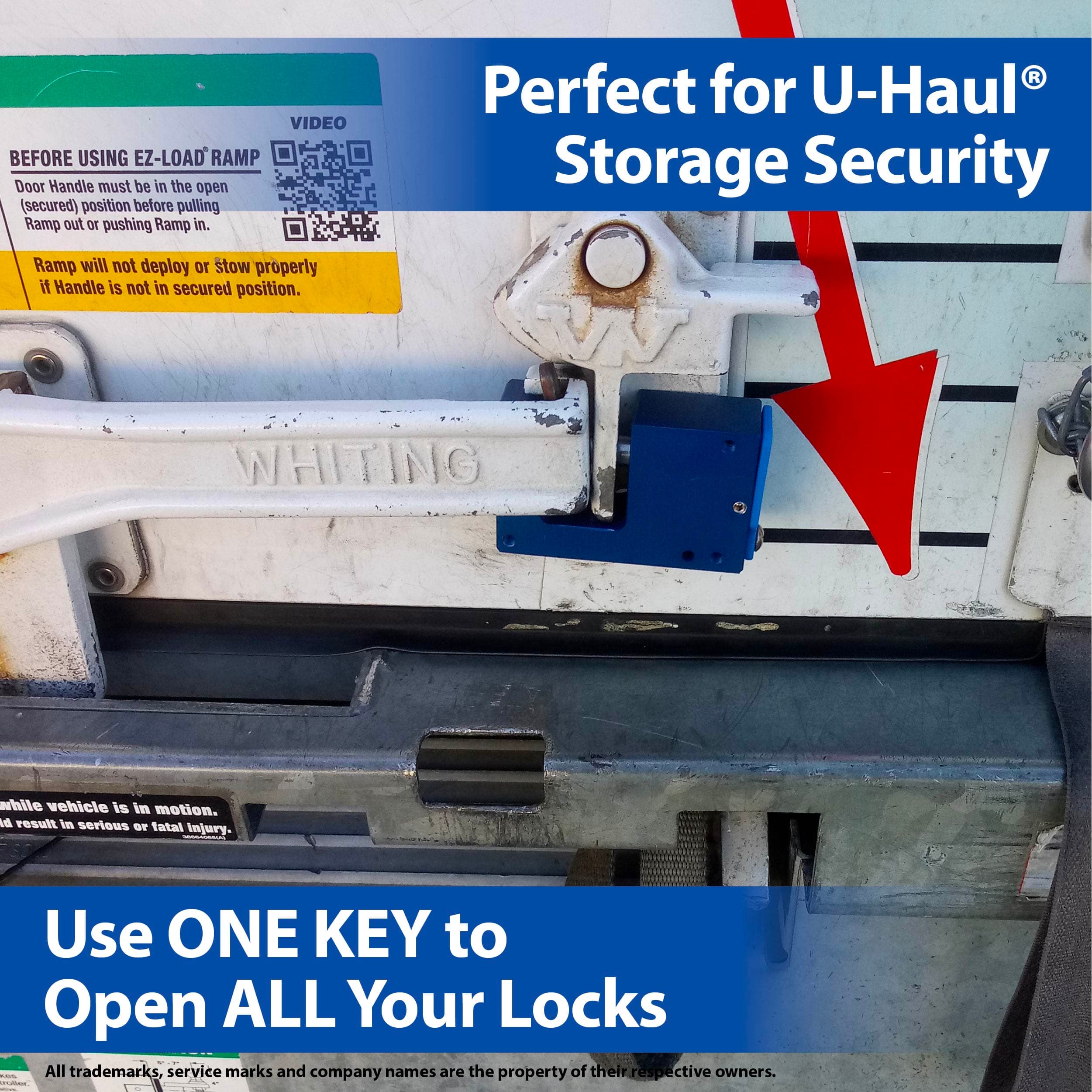 “17-1100-Series” Block-Lock for Gates & Chain - thumbnail 3