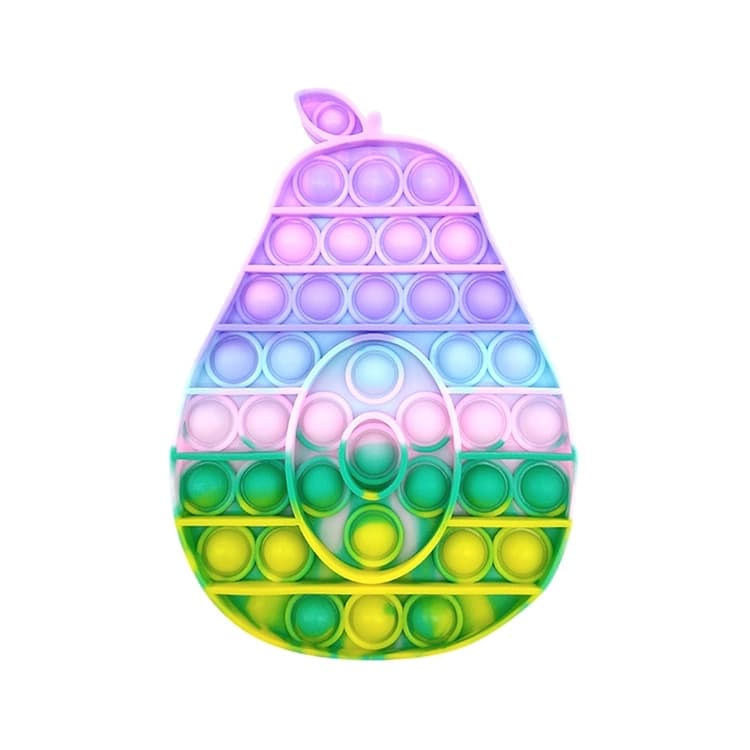 Multi Color Avocado Bubble Push Pop Sensory Fidget Toy $8.00