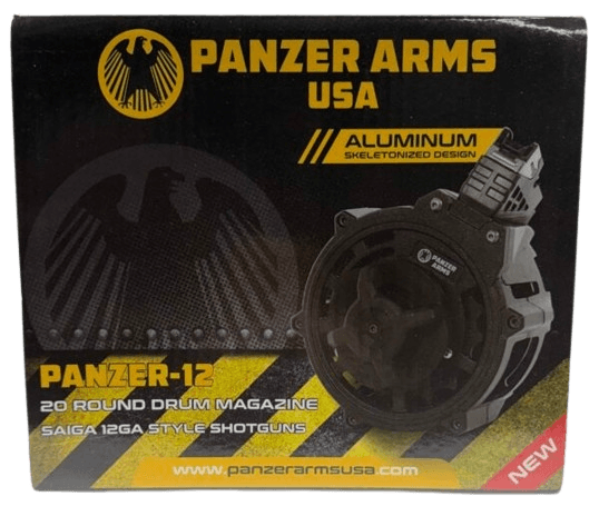 Panzer AK12 Skeletonized Drum Magazine 20rd.