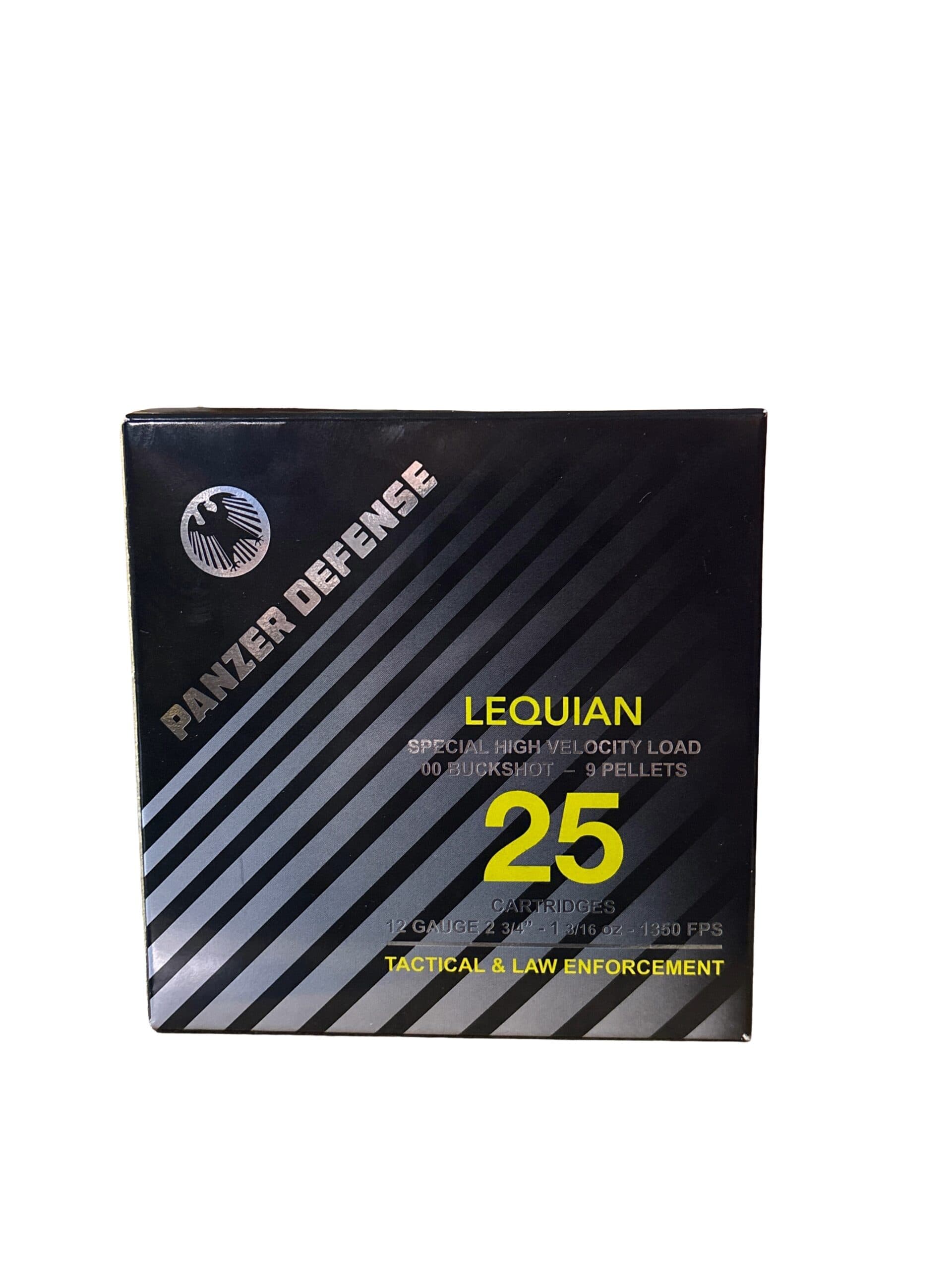 Panzer Defense LEQUIAN Special HV -12 Gauge Ammo 2.75″ 9 Pellets 00 Buckshot