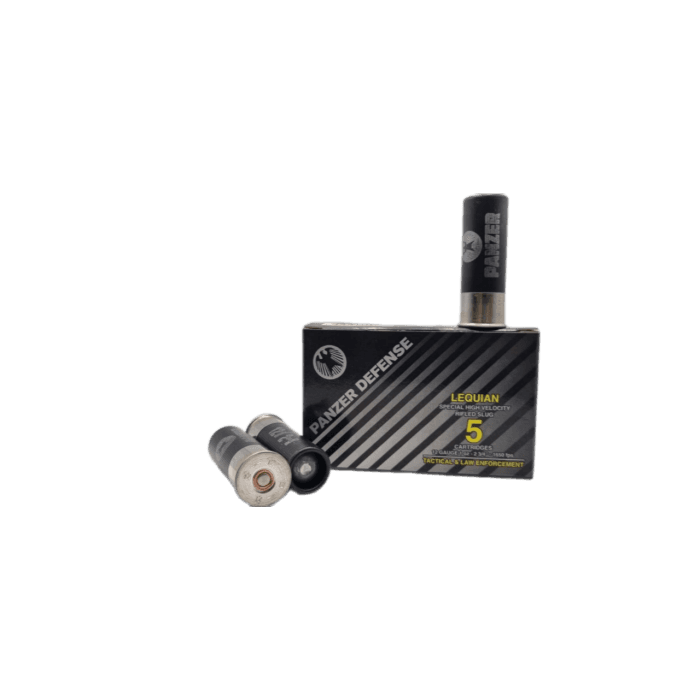Panzer Defense Lequian 12 Gauge Rifled Slug 2-3/4″ 1oz