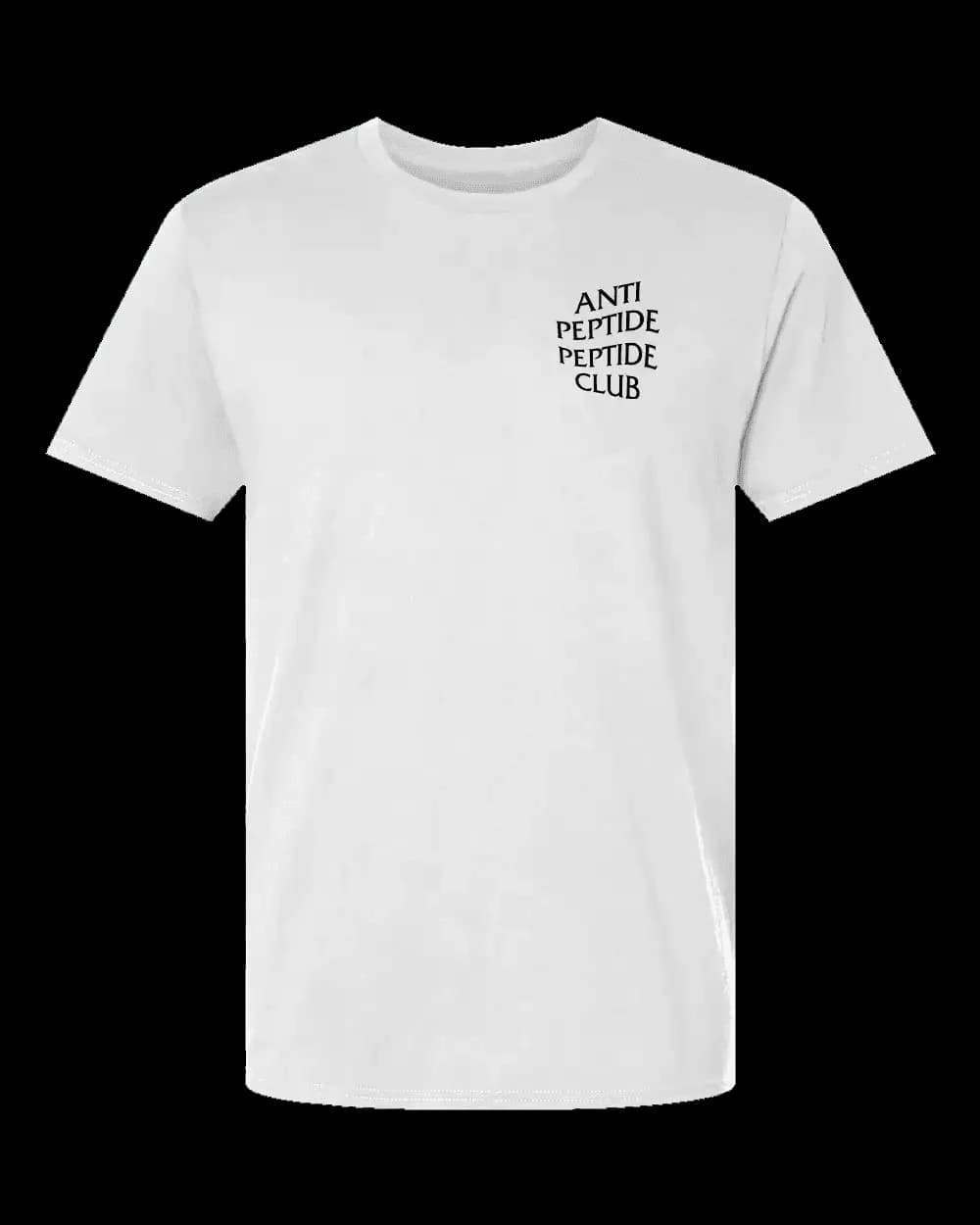 Anti Peptide Peptide Club T-Shirt – White