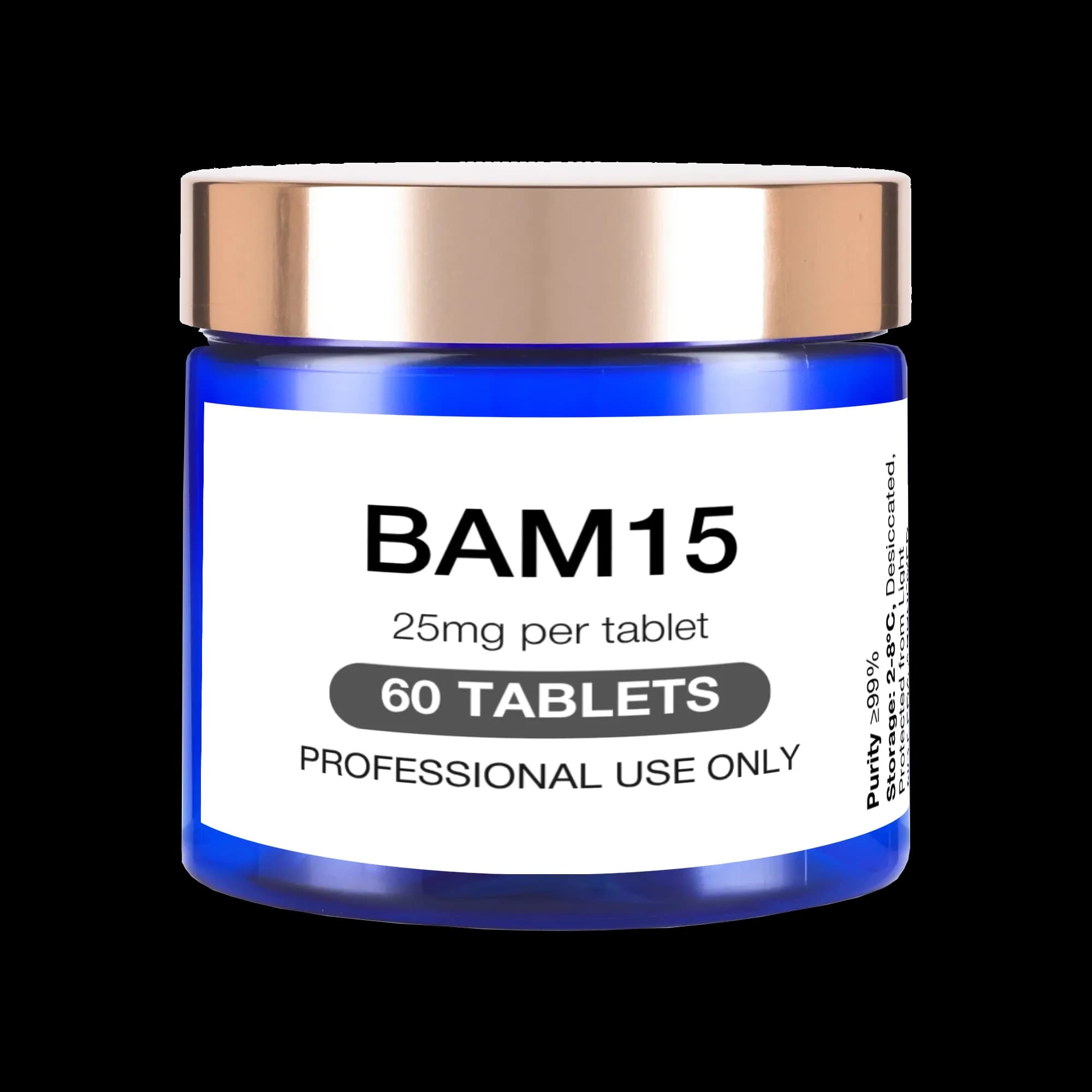 BAM15 (25mg) x 60 Tablets