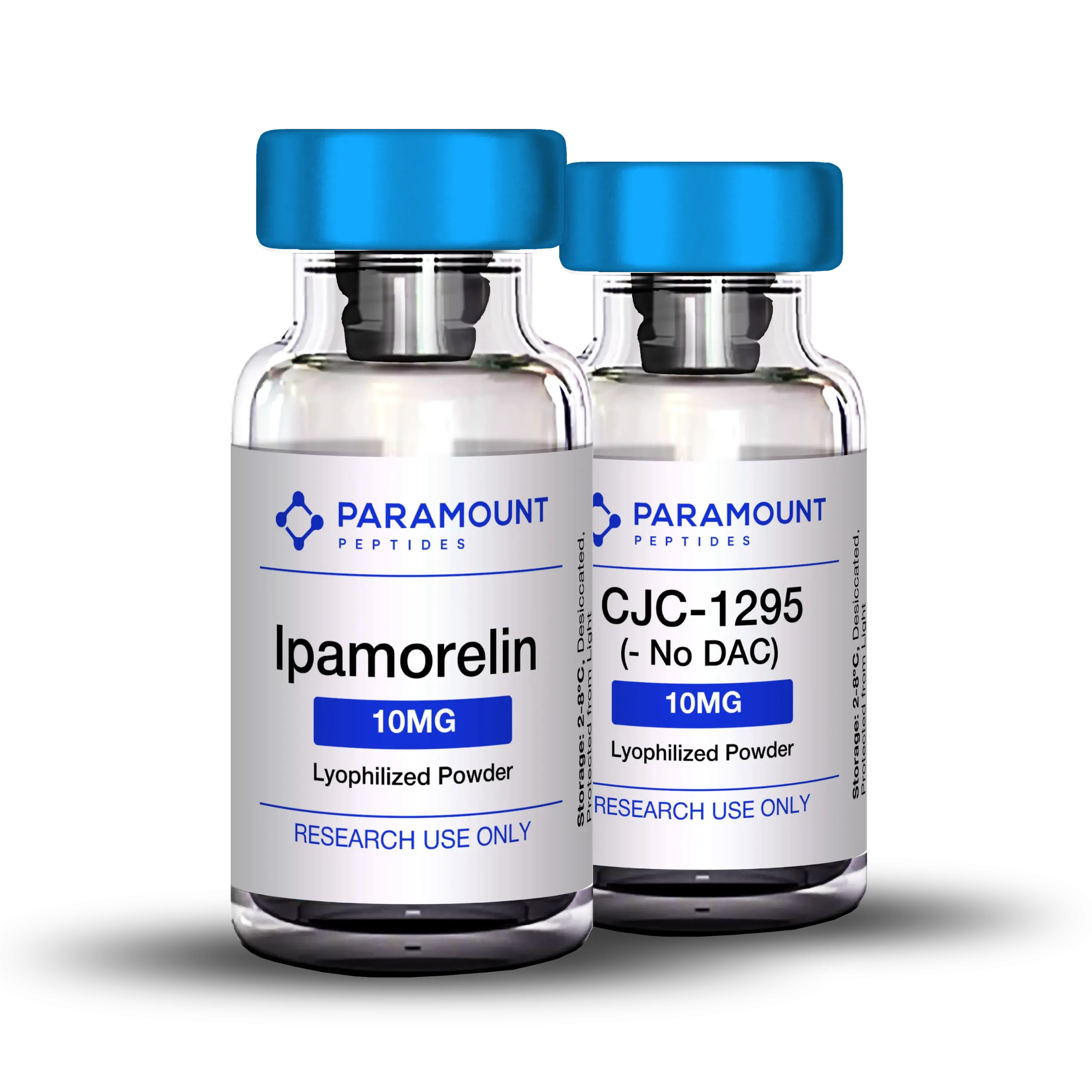 CJC-1295 No DAC (10mg), Ipamorelin (10mg) Bundle Duo