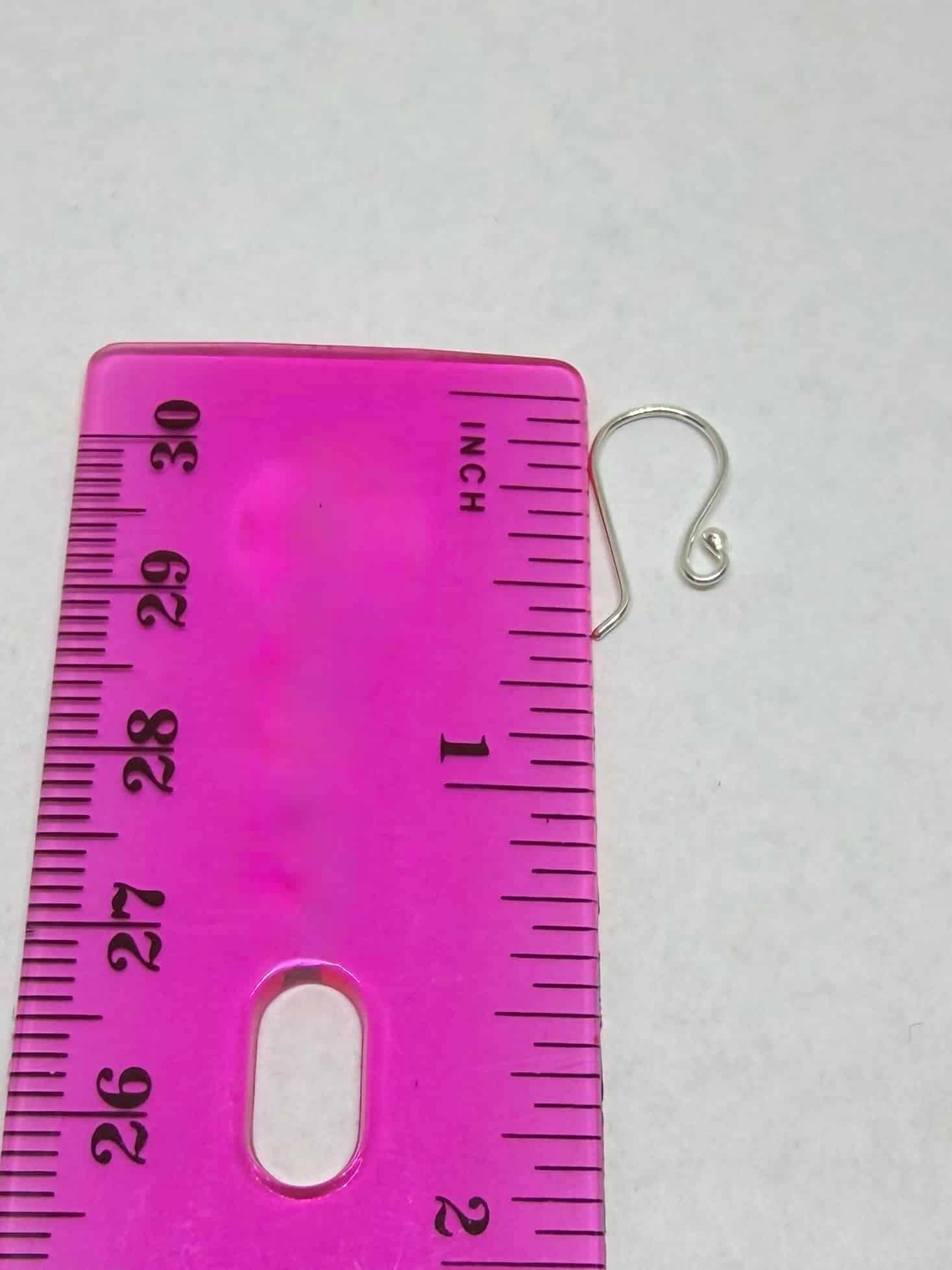 Sterling Silver Ear Wire - thumbnail 2