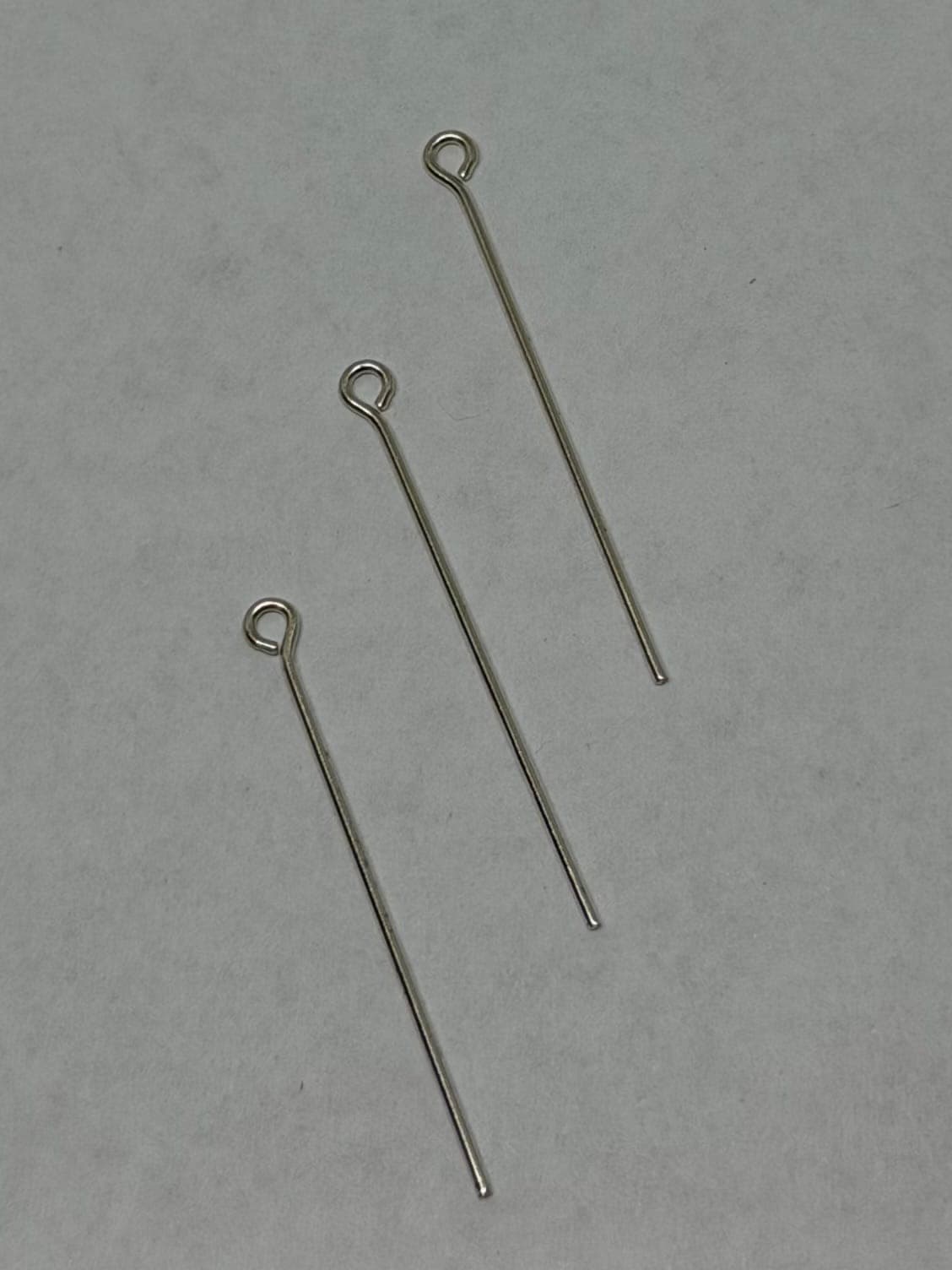 1” Sterling Silver Eye Pin