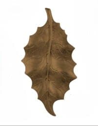 Brass Stamping – 2” x 1” Medium Leaf BR2027 - thumbnail 2