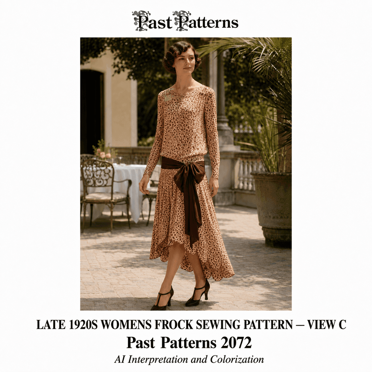 Late 1920s Womens Frock Downloads | Past Patterns 2072 - thumbnail 2