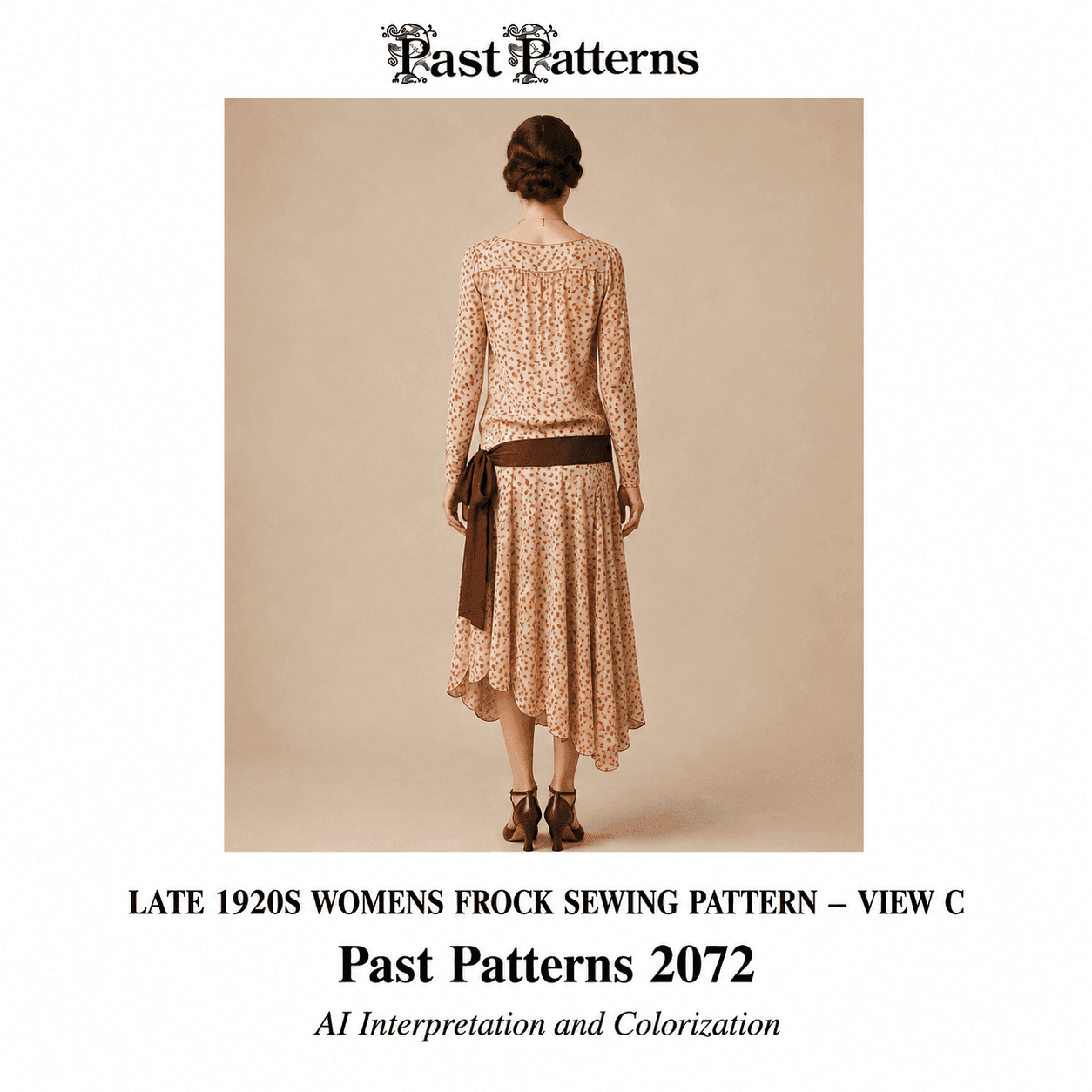 Late 1920s Womens Frock Downloads | Past Patterns 2072 - thumbnail 4