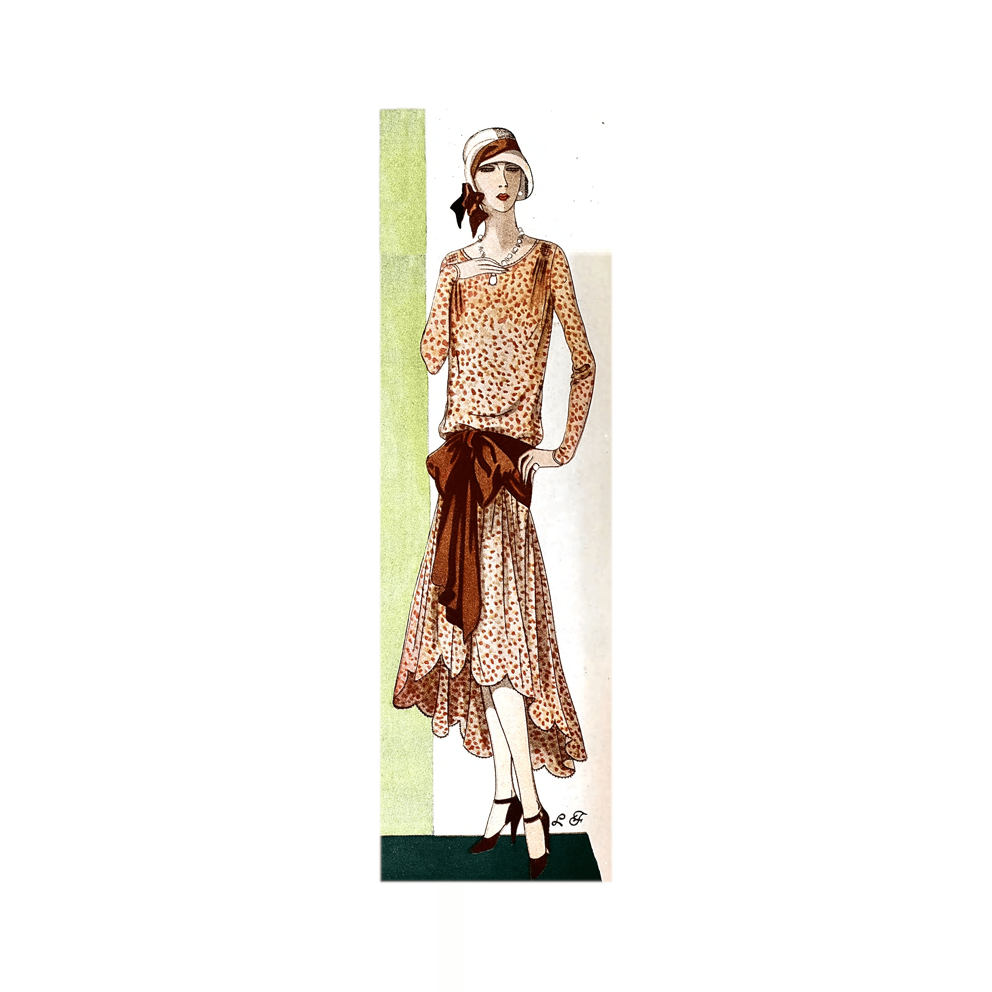 Late 1920s Womens Frock Downloads | Past Patterns 2072