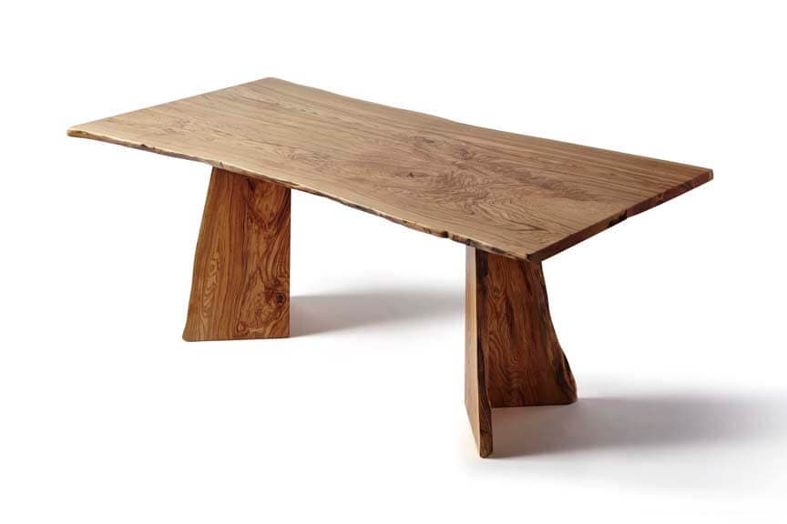 Wood Arrow Dining Table Base