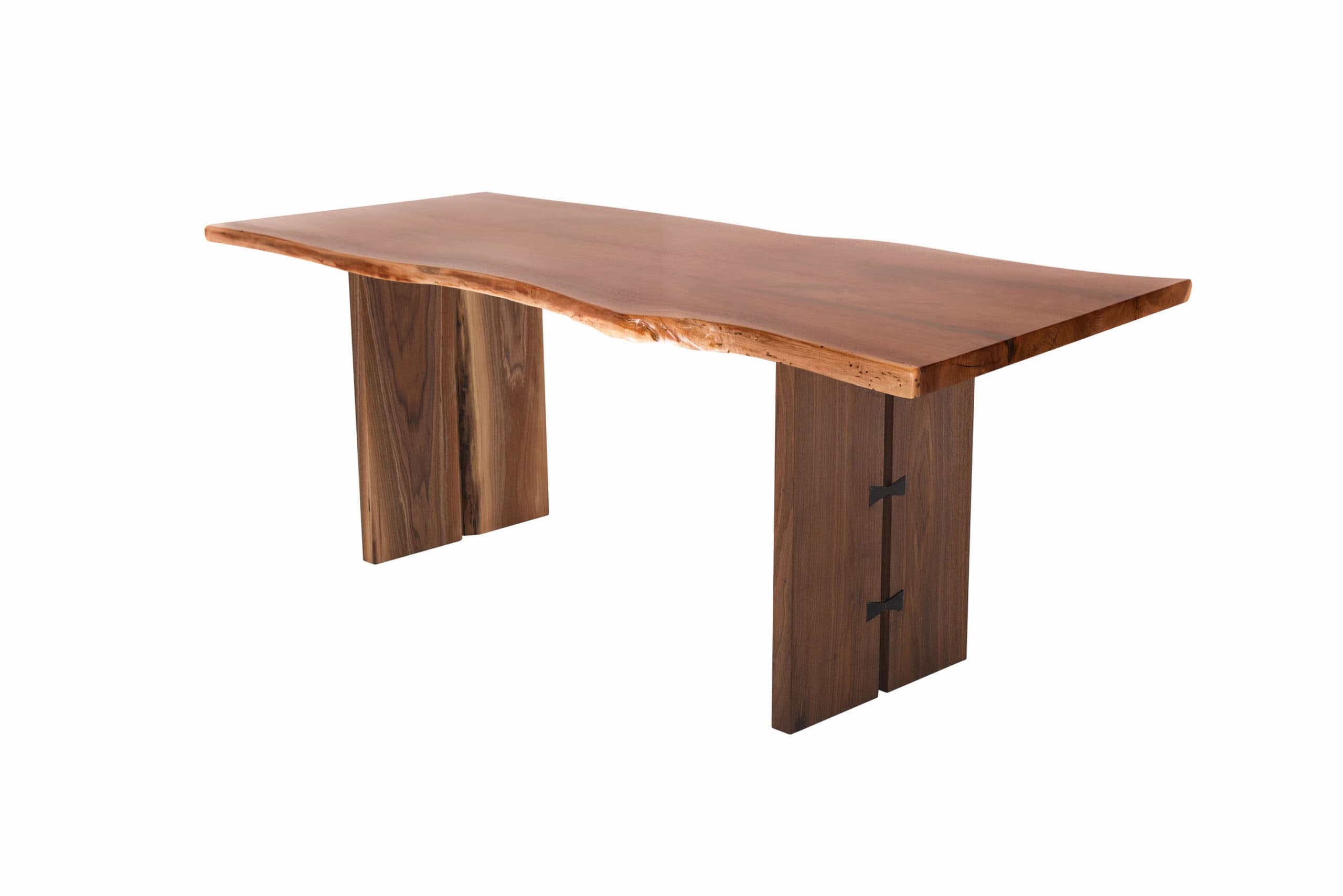 Wood Panel Dining Table Base