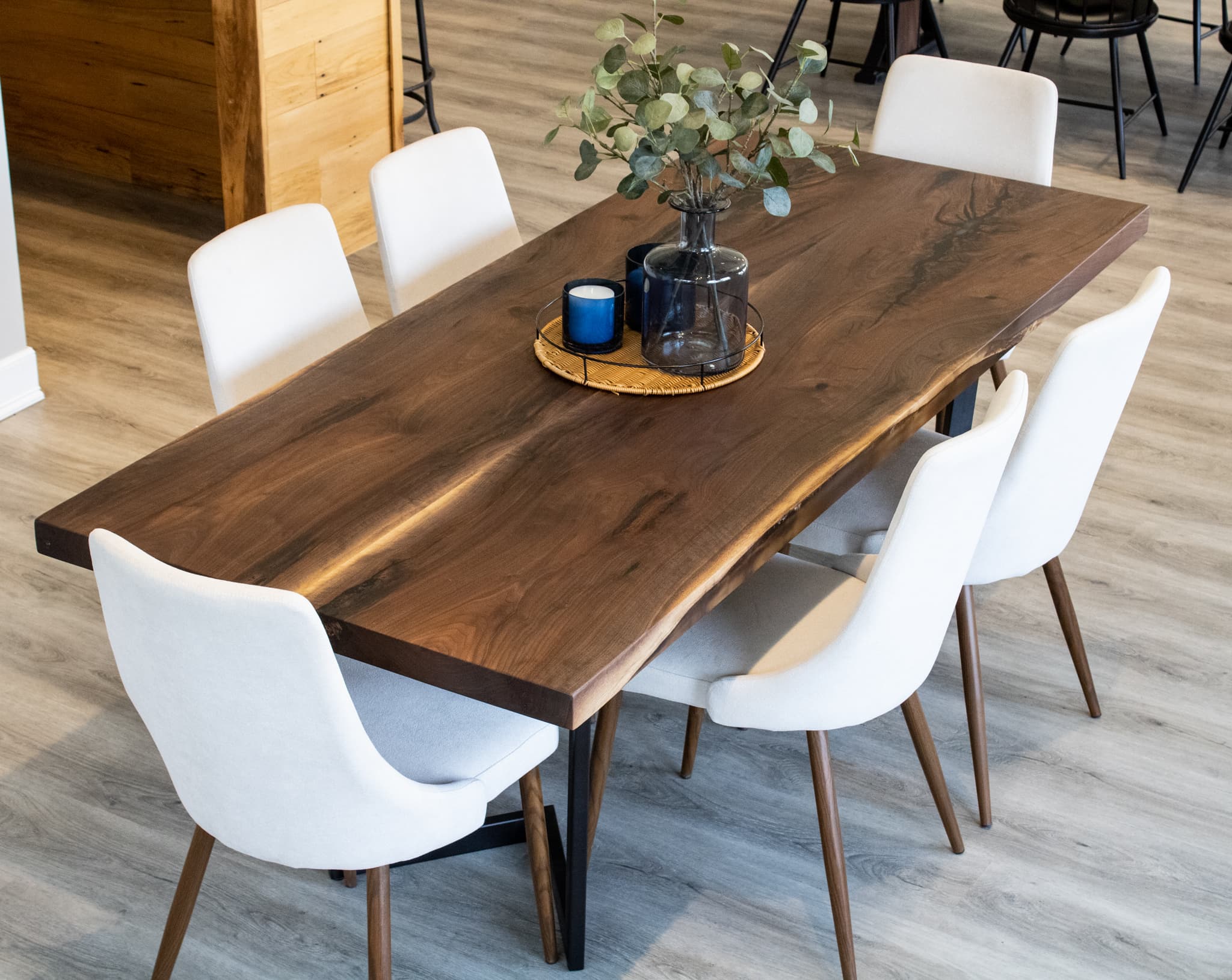 Gallent<br>Walnut Dining Table – 7′