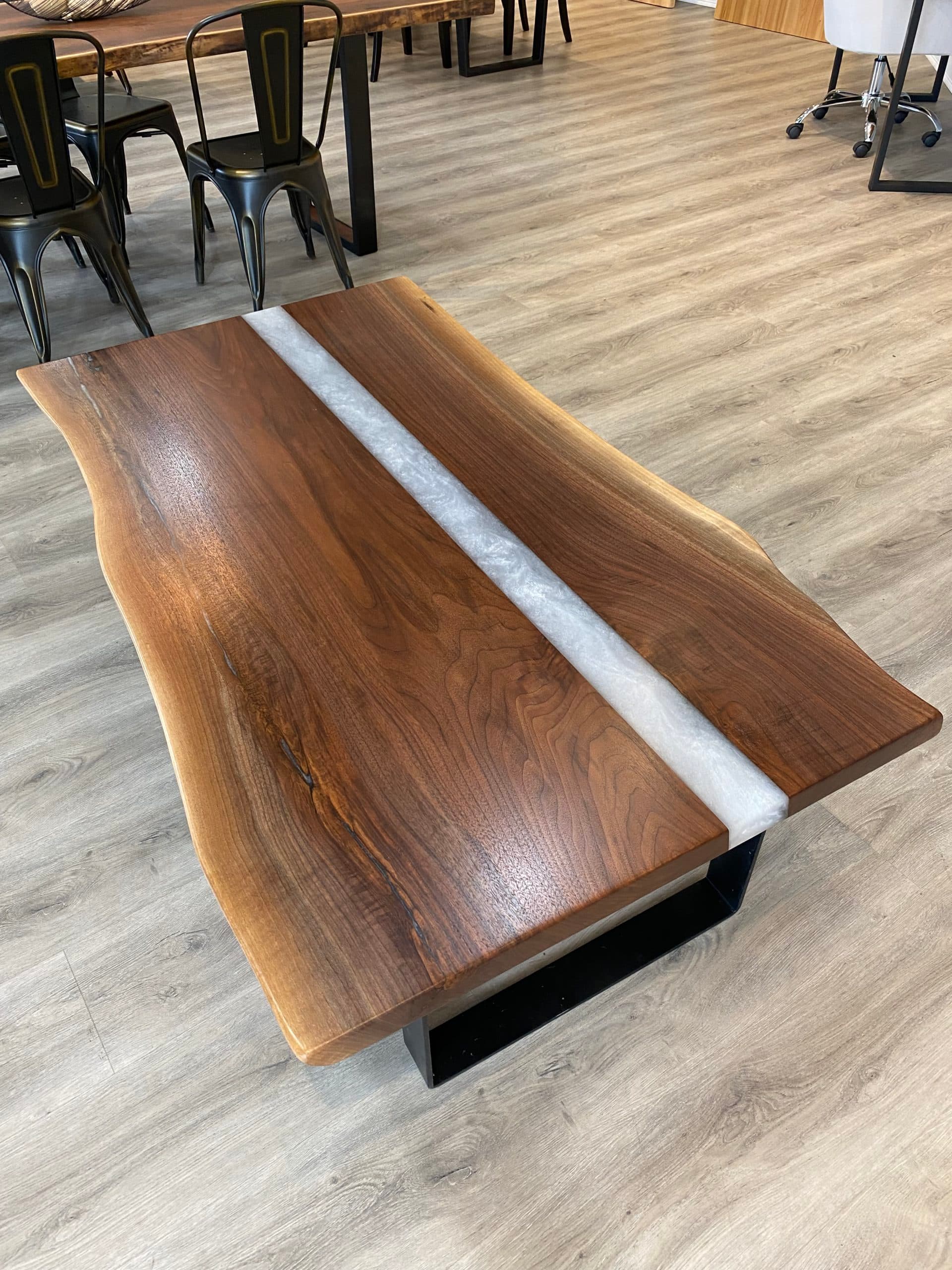 Arches<br>Walnut Coffee Table – 5′ - thumbnail 3
