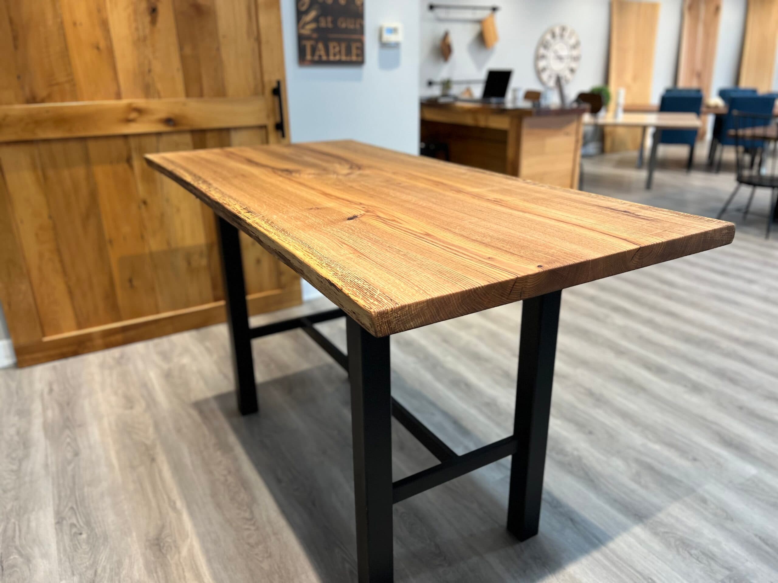 Oak Bar Table - thumbnail 2