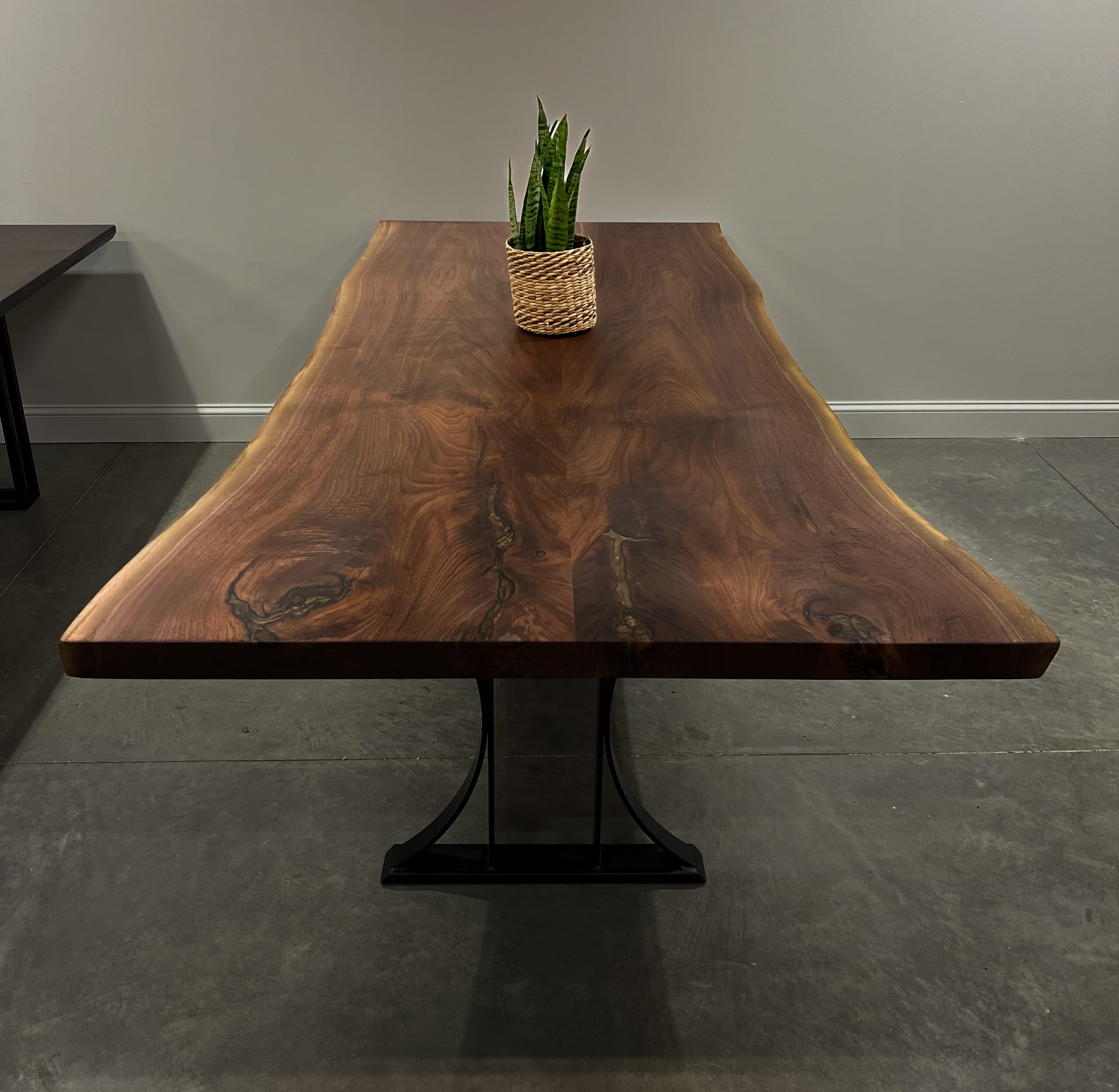 Rocky Fork Live Edge<br> Walnut Dining Table