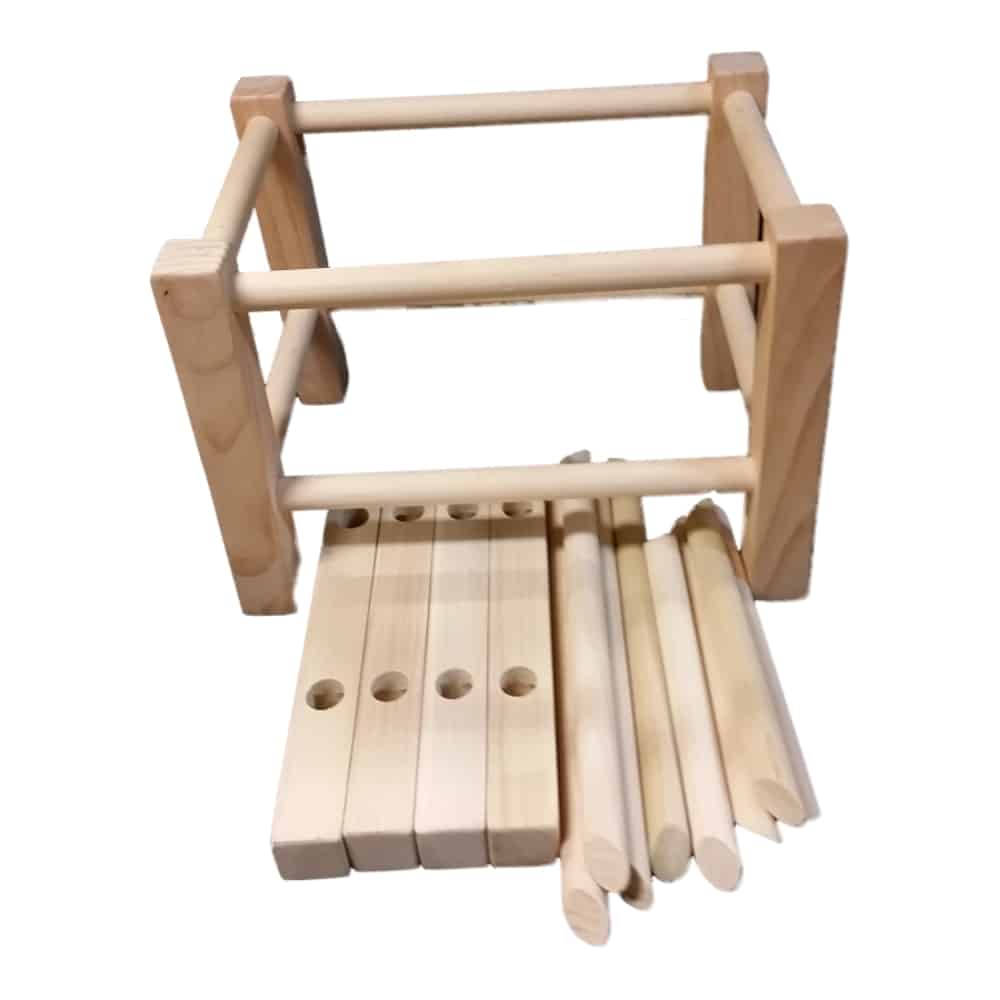 FootStool Frame, Heavy Duty, (Uses Rush, Reed, Binding Cane etc.)