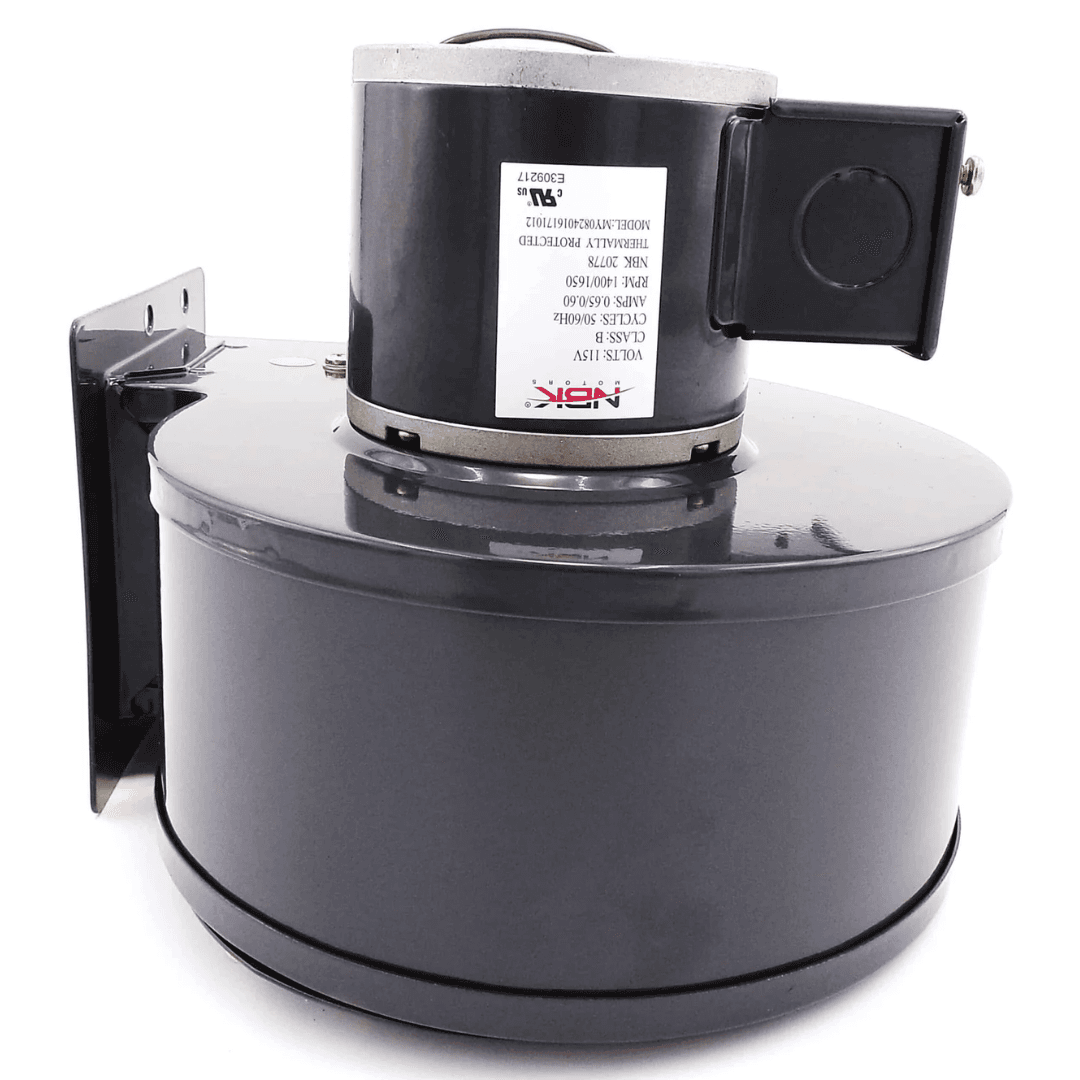 HVAC and Boiler Draft Inducer Blower Air Handler Motor Assembly, PH