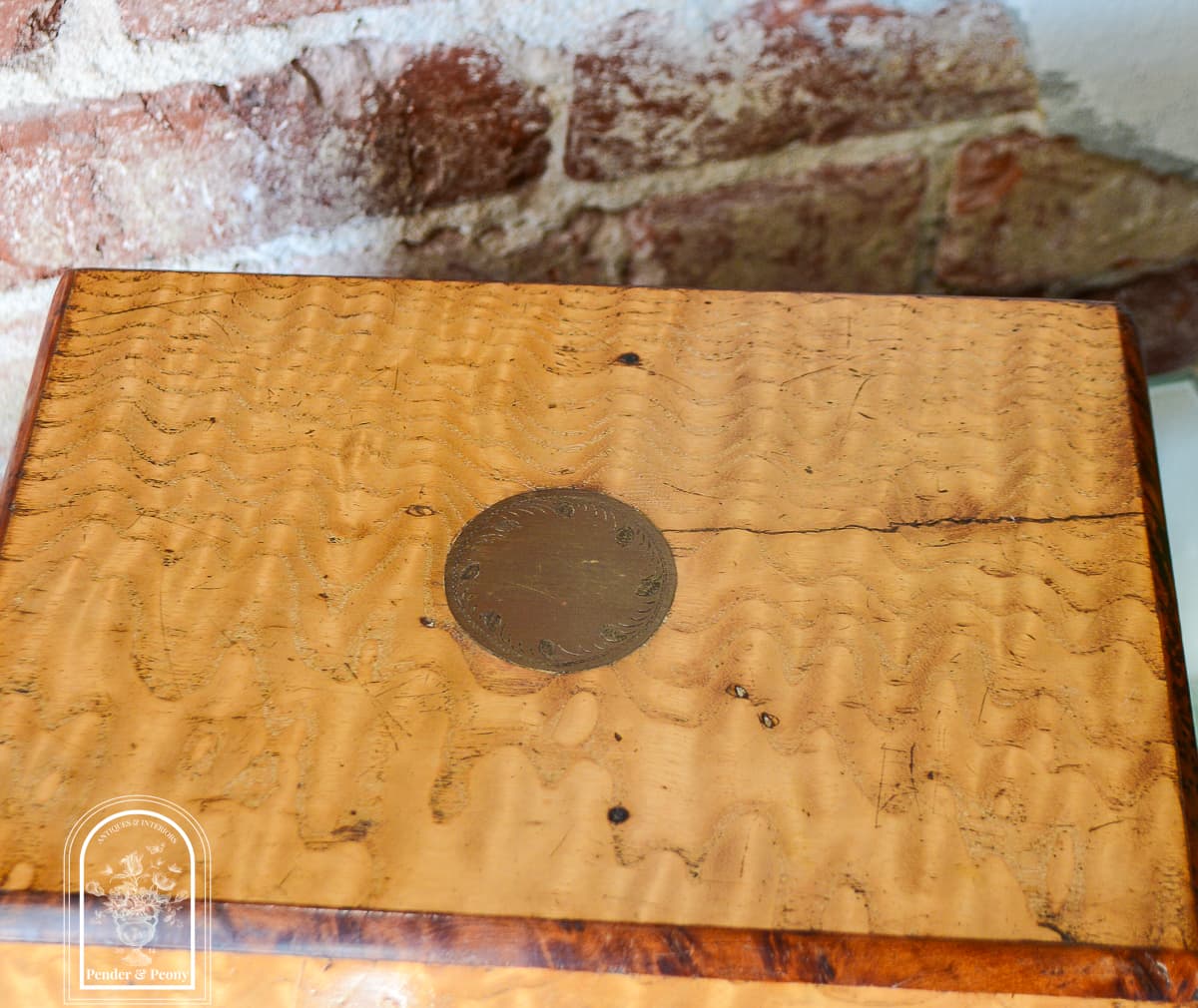 Victorian Satinwood Vanity Box - thumbnail 8