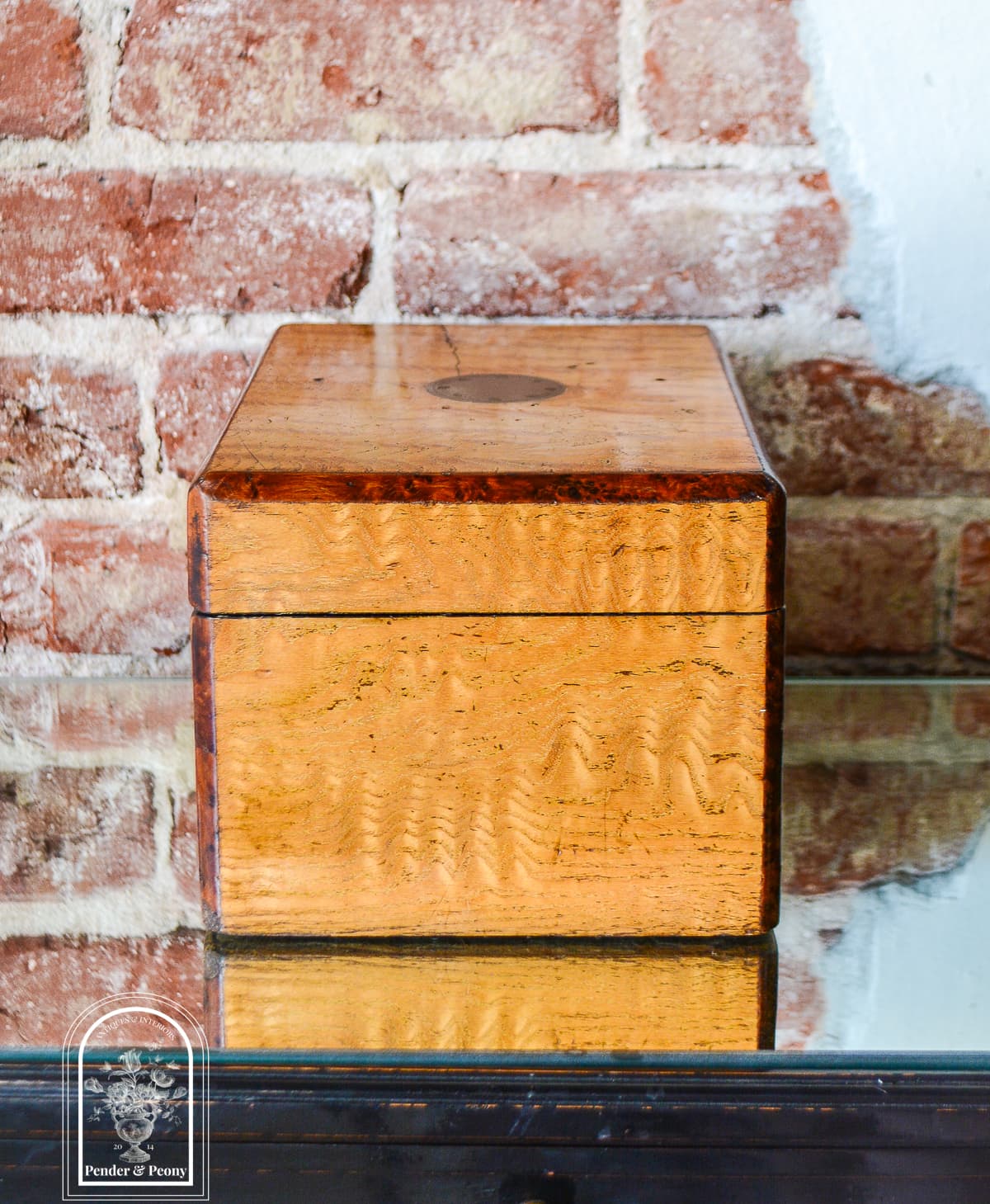 Victorian Satinwood Vanity Box - thumbnail 6