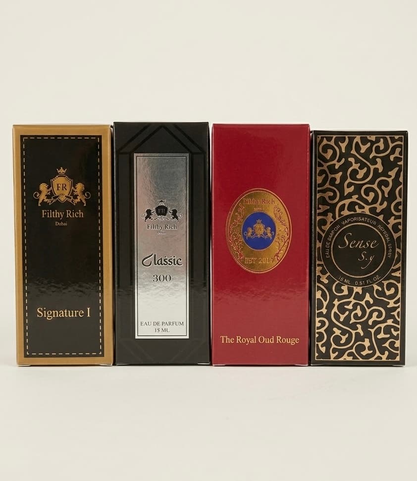 Filthy Rich Dubai Mini Perfume Collection