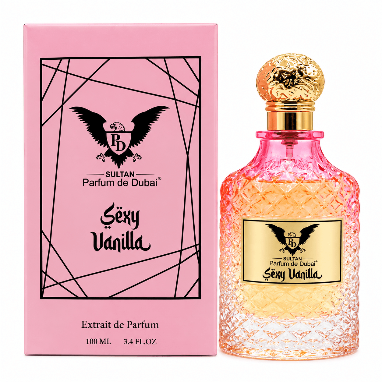 Parfum De Dubai Sexy Vanilla Extrait De Parfum 3.4oz
