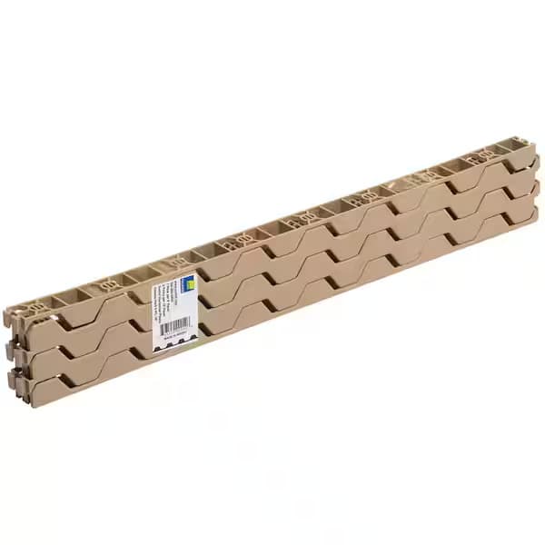 PALRAM SUNTUF 24″ Lg Universal Horizontal Plastic Closure Strip – Poly Attachment – 6 Pack