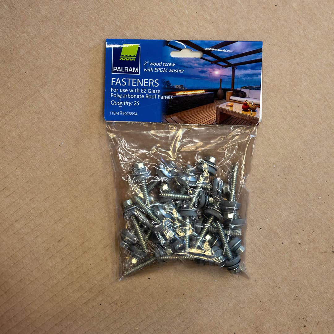 2” EZ Glaze Fasteners, 25 pk - thumbnail 6