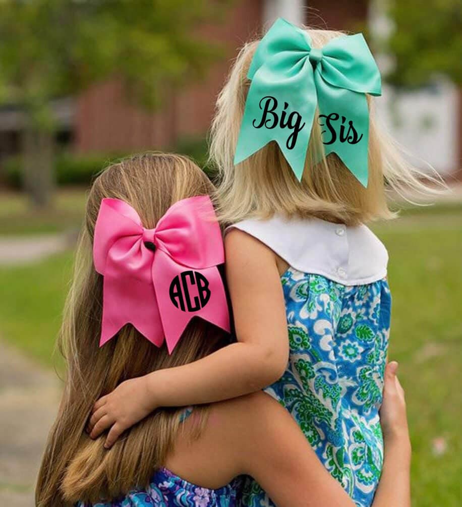 Large Bow with Name & Initial - thumbnail 4