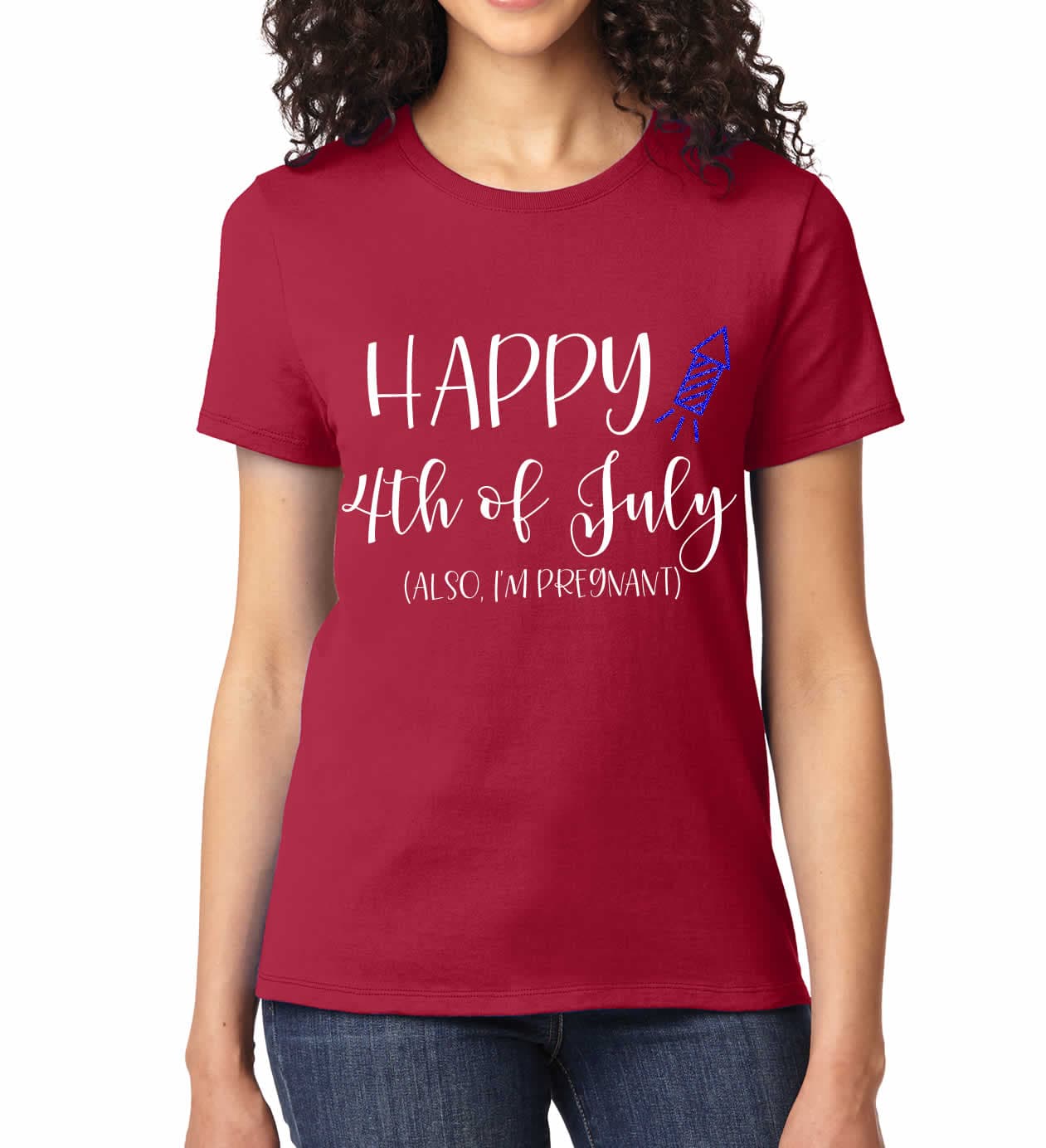 4th of July Pregnancy Announcement Shirt