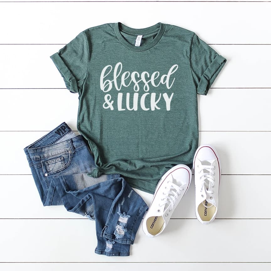 Blessed & Lucky – St. Patrick’s Day SVG - thumbnail 2