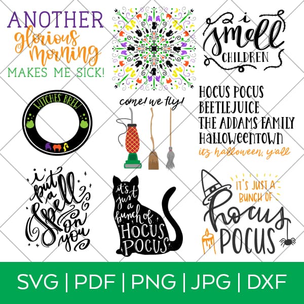 Hocus Pocus SVG Cut File BUNDLE
