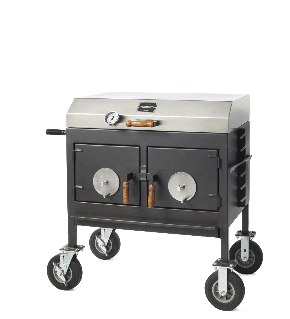 Flattop Adjustable Charcoal Grill - thumbnail 4