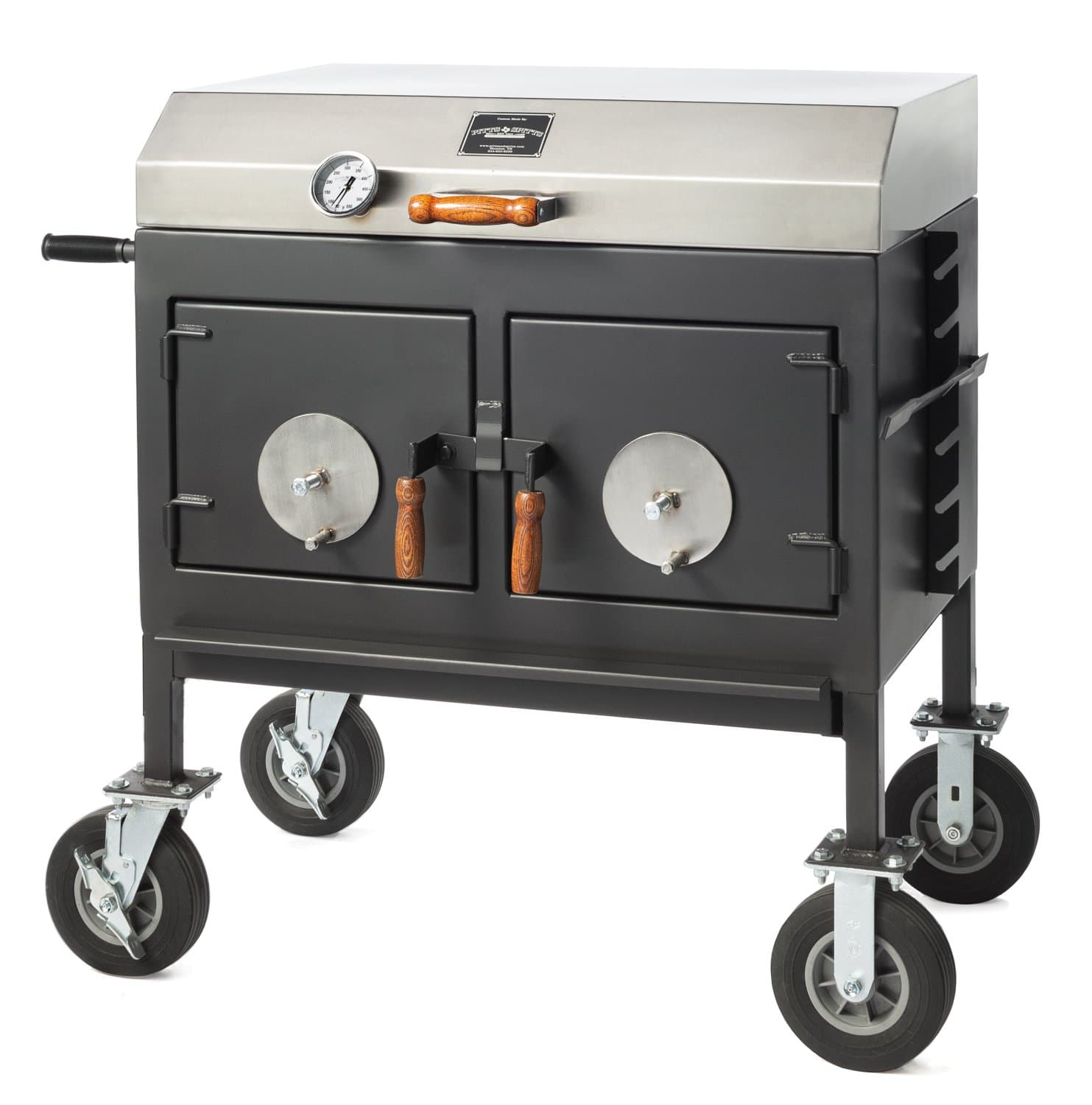 Flattop Adjustable Charcoal Grill - thumbnail 2