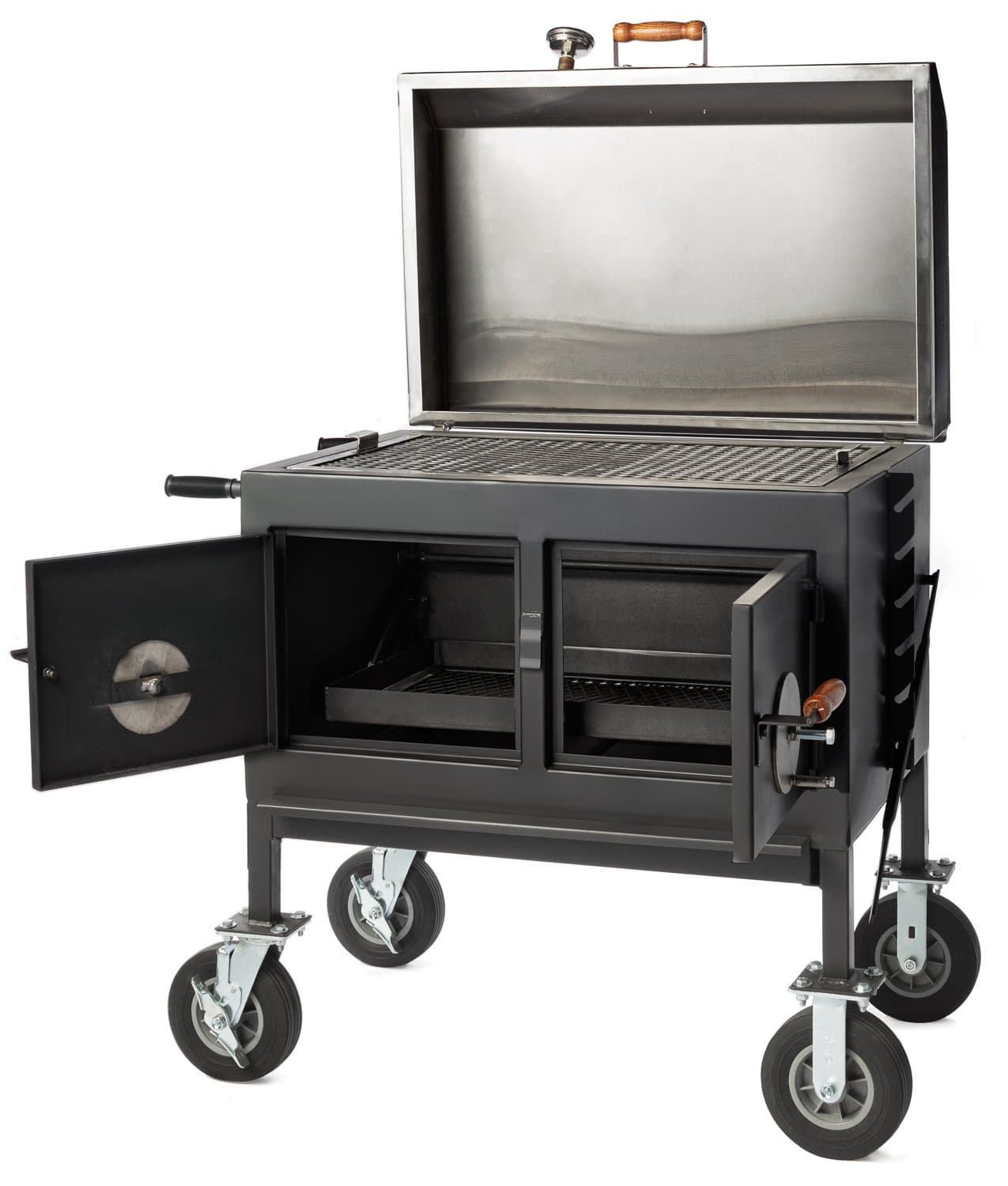 Flattop Adjustable Charcoal Grill - thumbnail 3