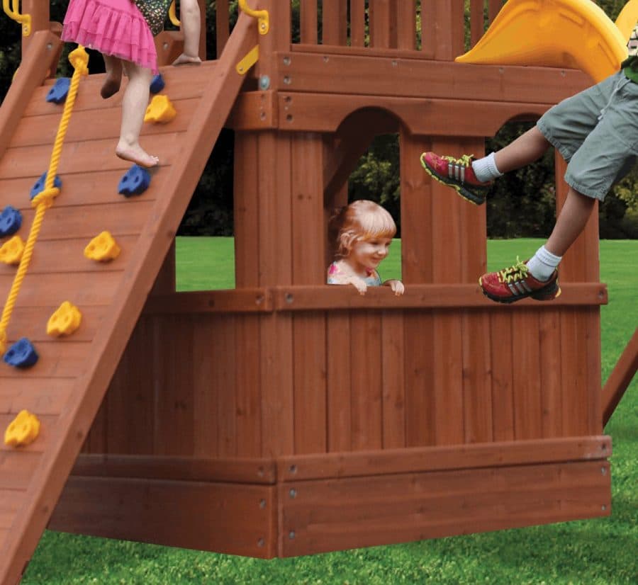 Original Lower Level Enclosure Includes Floor & Entry Door