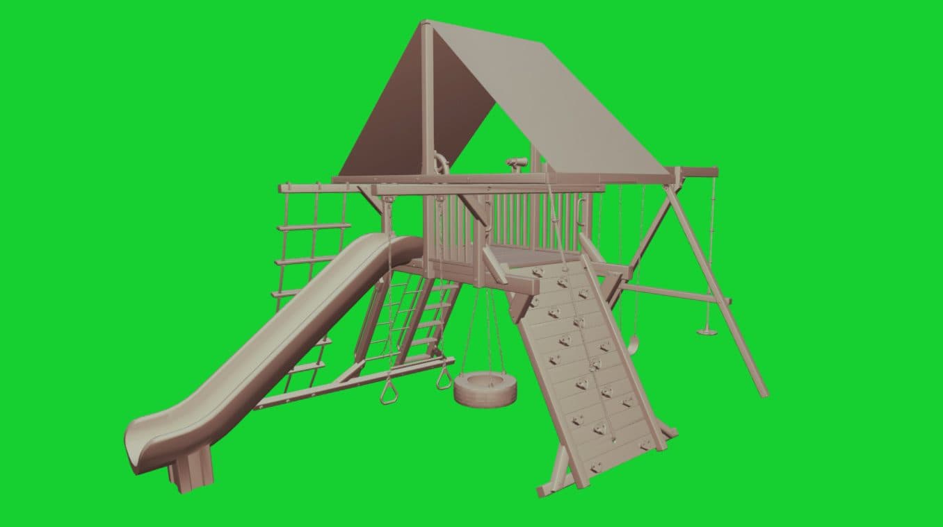 Turbo Deluxe Playcenter Combo 2 – Green Machine - thumbnail 6