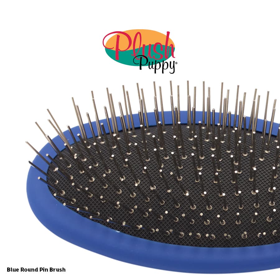 Blue Round Tip Pin Brush - thumbnail 3
