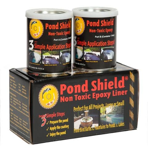 Pond Shield Non-Toxic Epoxy Coating – 1.5 Quart Kit White