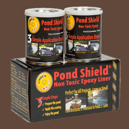 Pond Shield Non-Toxic Epoxy Coating – 1.5 Quart Kit Chocolate Brown