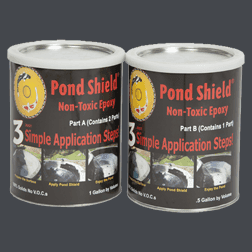 Pond Shield Non-Toxic Epoxy Coating – 1.5 Gallon Kit Charcoal Gray